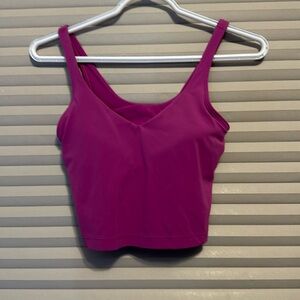 lululemon purple align tank